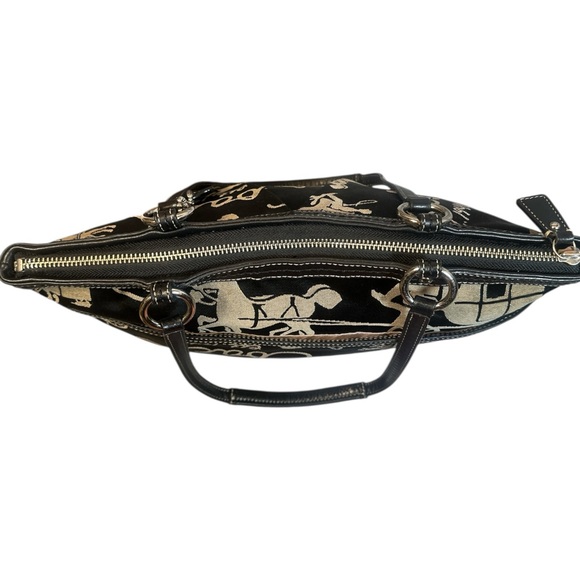 Coach Y2K City Zip Horse & Carriage Tote Bag EUC - Picture 12 of 16